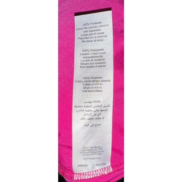 Boohoo Pink Devore‎ Velvet Floral Cowl Neck Maxi Dress Size 4 Y2K Wedding EUC - Picture 11 of 16